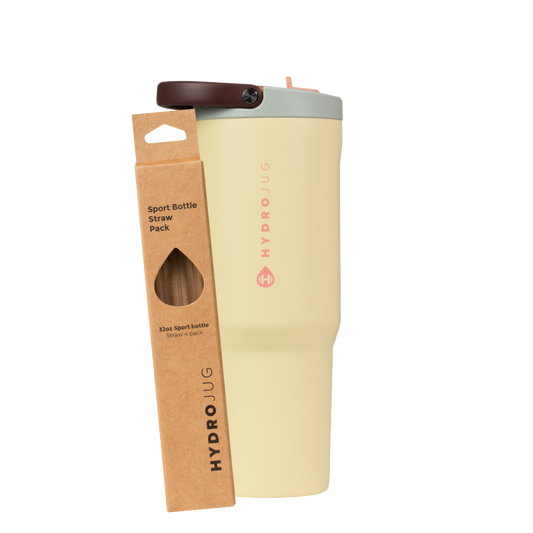 Belle Sport 32oz + Replacement Straw Pack